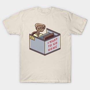 Overworked E.T. T-Shirt